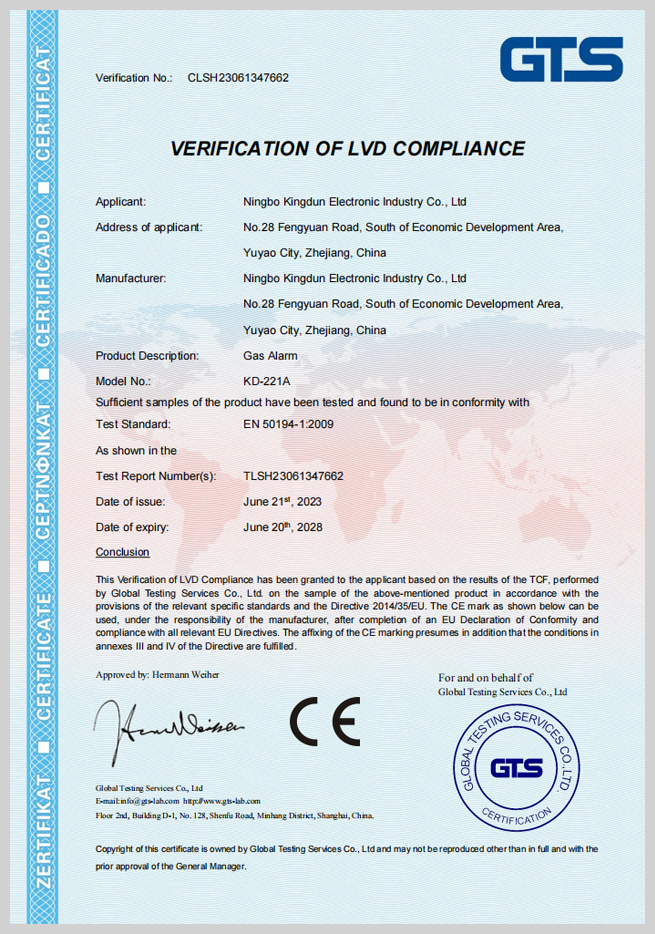 certifications