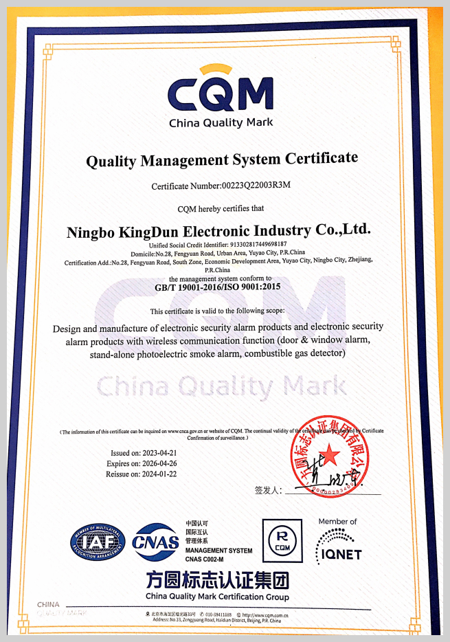 certifications
