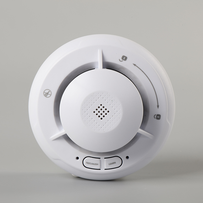 White Linkable Wireless Online Universal Smoke Alarm KD-122LA